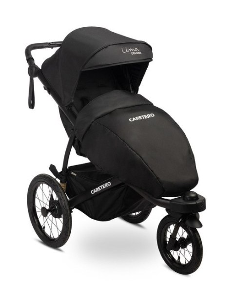 WÓZEK SPACEROWY LIMA DELUXE BLACK
