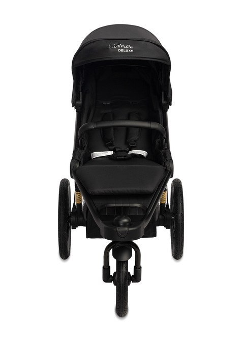 WÓZEK SPACEROWY LIMA DELUXE BLACK