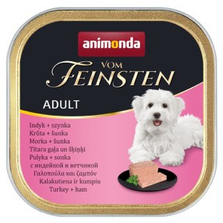 Animonda Dog Vom Feinsten Adult Indyk Z Szynką 150g Animonda