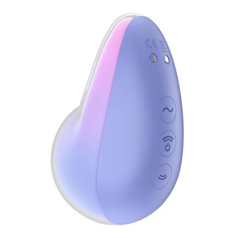 Bezdotykowy stymulator łechtaczki Satisfyer Pixie Dust fioletoworóżowy Satisfyer