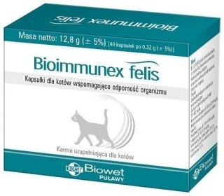 Biowet Bioimmunex Felis 40 Kapsułek Biowet