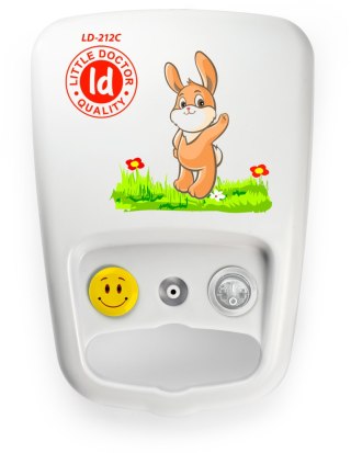 LD-212C yellow Inhalator tłokowy LITTLE DOCTOR