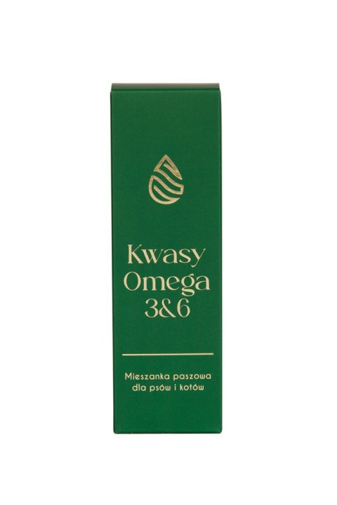 Lab-v Kwasy Tłuszczowe Omega 3 i 6 stosowane na ogólną poprawę stanu zdrowia oraz sierści i skóry dla psów i kotów 100ml LAB-V