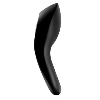 Pierścień wibrujący podwójny Satisfyer Legendary Duo czarny silikonowy Satisfyer