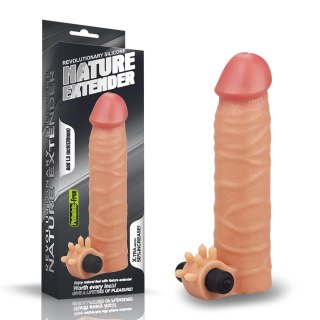 Przedłużka silikonowa wibrująca Lovetoy 18 cm Lovetoy