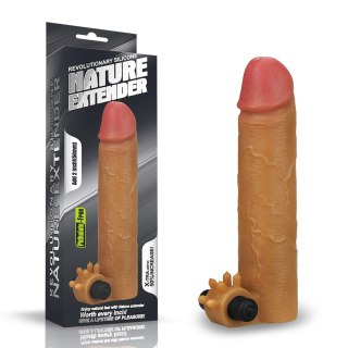 Przedłużka silikonowa wibrująca Lovetoy dodająca 5 cm Lovetoy