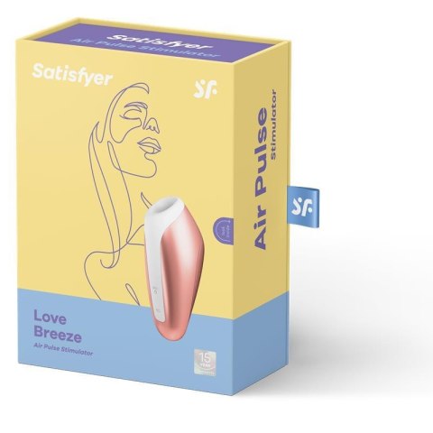 Stymulator ssący Satisfyer Love Breeze miedziany USB Satisfyer