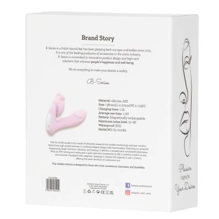 Wibrator silikonowy z podgrzewaniem app i funkcją palca Fox 14 cm B - Series Fox