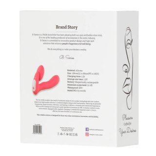 Wibrator silikonowy z ruchem palca podgrzewany APP B Series Fox 14 cm B - Series Fox