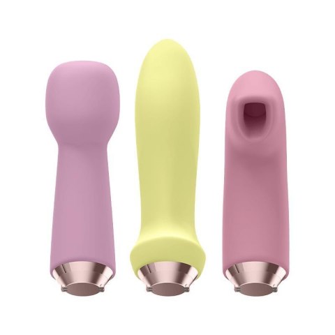 Zestaw Satisfyer Marvelous Four 4 głowice silikonowe USB Satisfyer