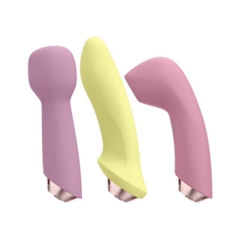 Zestaw Satisfyer Marvelous Four 4 głowice silikonowe USB Satisfyer