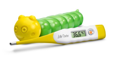 LD-302 Termometr elektroniczny FLEX + futerał gąsienica LITTLE DOCTOR