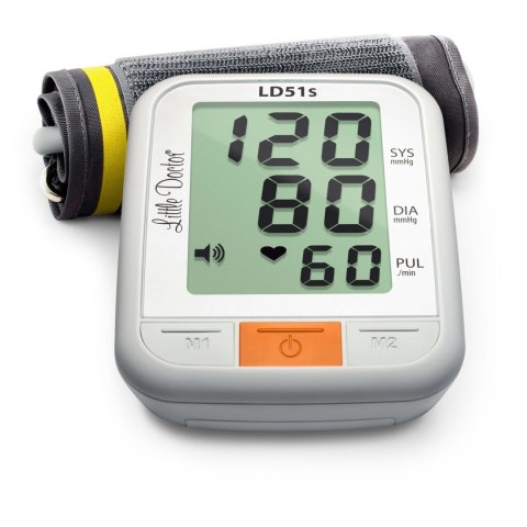 LD51S Ciśnieniomierz elektroniczny z funkcją mowy -AUT+ ZASILACZ LITTLE DOCTOR