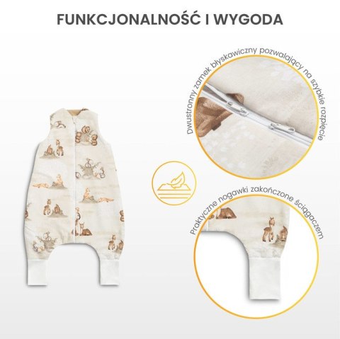 ŚPIWOREK DO SPANIA L KRÓLICZKI BEŻOWY TOG 1.0