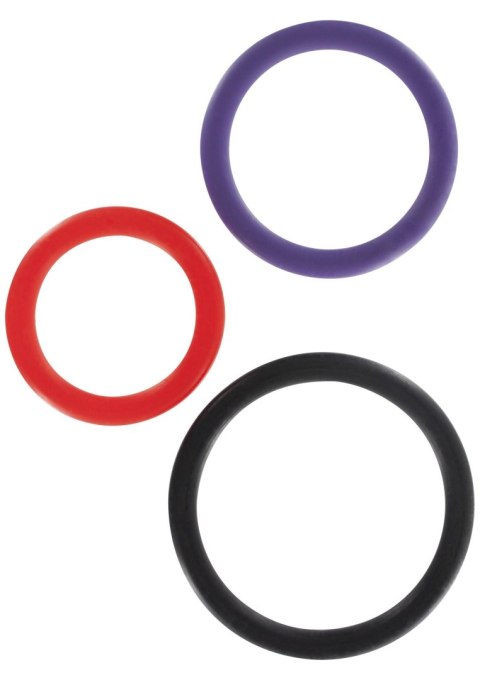 Triple Rings Multicolor 3pcs Multicolor TOYJOY