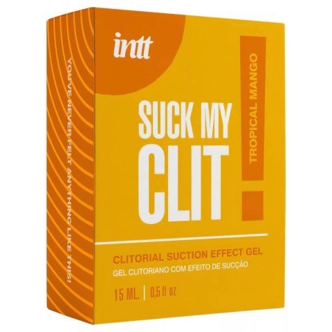 Żel ssący wibrujący chłodzący Intt Suck My Clit mango 15 ml Intt