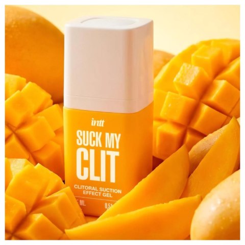 Żel ssący wibrujący chłodzący Intt Suck My Clit mango 15 ml Intt