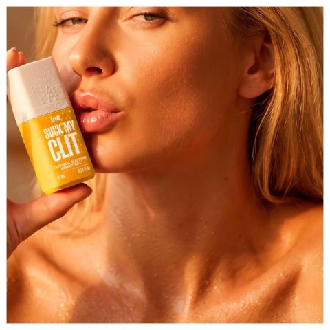 Żel ssący wibrujący chłodzący Intt Suck My Clit mango 15 ml Intt