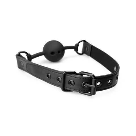 Bedroom Fantasies - Breathable Silicone Ball Gag Black Bedroom Fantasies