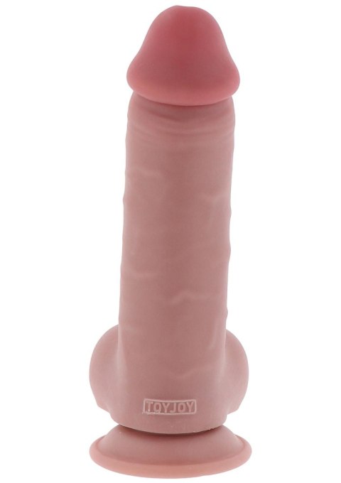 Deluxe Dual Density Thick Dildo TPE 20 cm TOYJOY