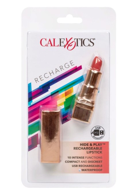 Hide & Play Lipstick Recharge Red CalExotics