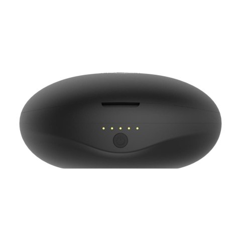 Rosy Gold - C-Shape Vibrator with Luxury Charging Case - Black Rosy Gold
