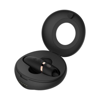 Rosy Gold - Licking Stimulator with Luxury Charging Case - Black Rosy Gold