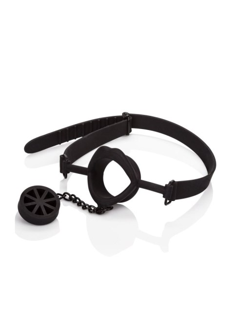 Scandal Silicone Stopper Gag Black CalExotics