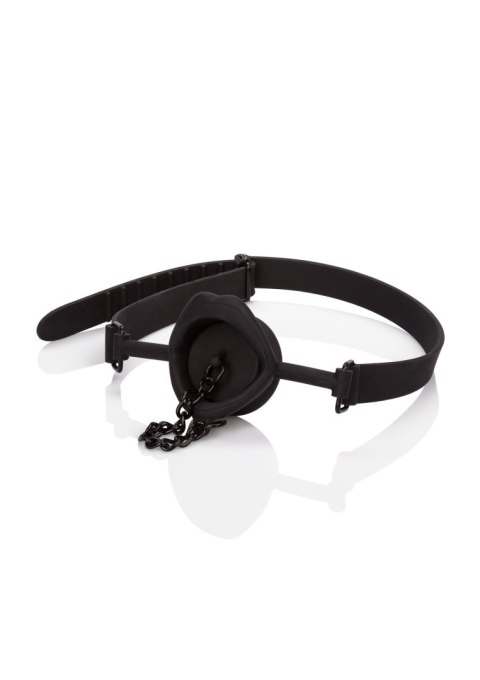 Scandal Silicone Stopper Gag Black CalExotics
