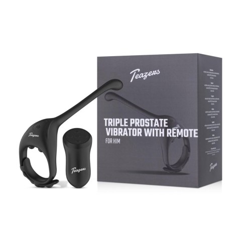 Teazers Triple Prostate Vibrator with Remote Teazers
