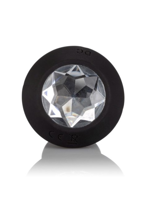 Vibrating Petite Crystal Probe Black CalExotics