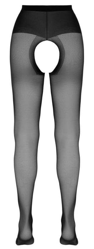 Crotchless Tights black 4 Cottelli LEGWEAR