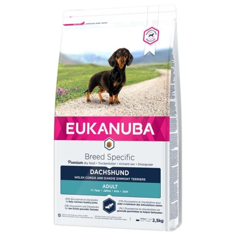 Eukanuba Breed Specific Adult Dachshund 2,5kg Eukanuba