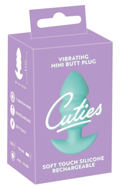 Cuties Vibrating Plugs Green Cuties