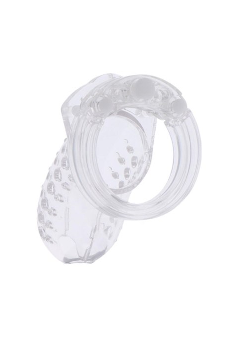 Chastity Cock Cage Acrylic Transparent Hidden Desire