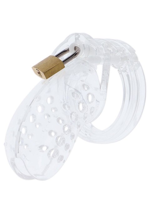 Chastity Cock Cage Acrylic Transparent Hidden Desire
