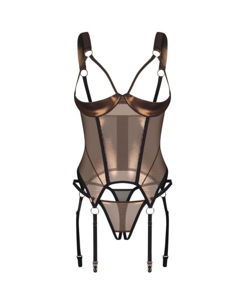 Soranna gorset i stringi otwarte L/XL Obsessive