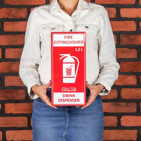 Imprezowa gaśnica - nalewak do drinków - prezent dla faceta - chłopaka Froster