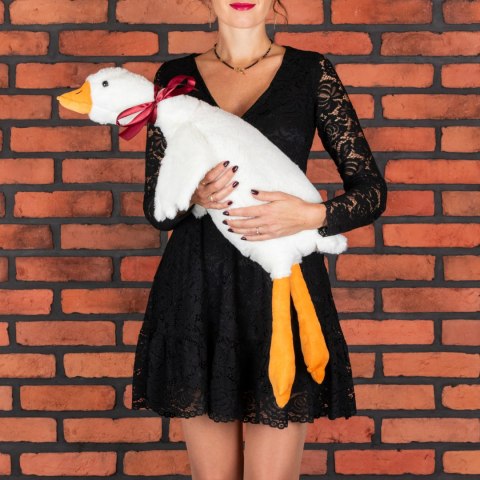 Grzejąca Gęś o Gorącym Sercu XL 90 cm - prezent na ślub, walentynki Froster