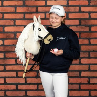 Konik na kiju z kantarem - Hobby Horse Skippi - Almond - A3 - prezent Skippi