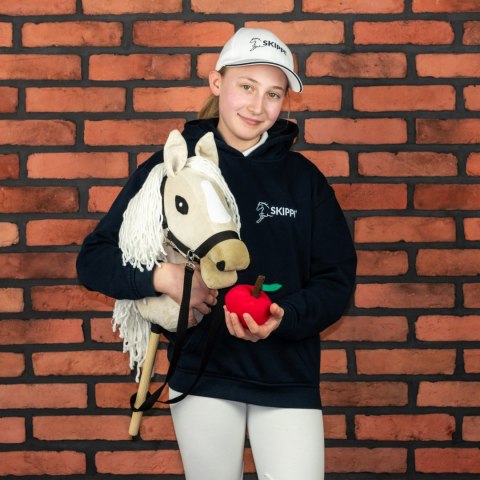 Konik na kiju z kantarem - Hobby Horse Skippi - Almond - A3 - prezent Skippi