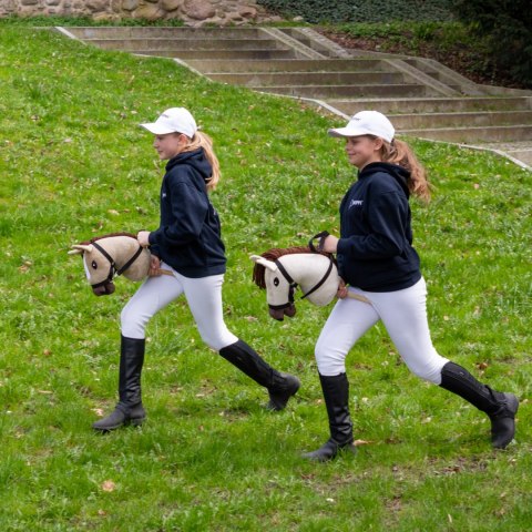Konik na kiju z kantarem - Hobby Horse Skippi - Biszkopt - A3 - prezent Skippi