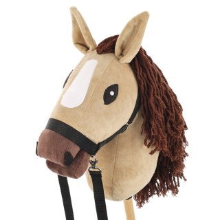 Konik na kiju z kantarem - Hobby Horse Skippi - Karmel - A3 - prezent Skippi