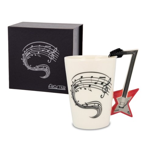 Kubek Muzyka - Gitara Elektryczna - pudełko premium - dla fanów rocka Froster