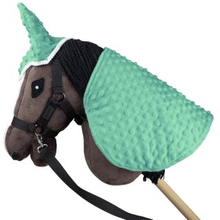 Derka i nauszniki Skippi dla Hobby Horse - miętowy - uniwersalny rozmiar Skippi