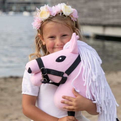 Skippi Kantar dla Hobby Horse - wodze, 2 wymienne futerka - czarny Skippi