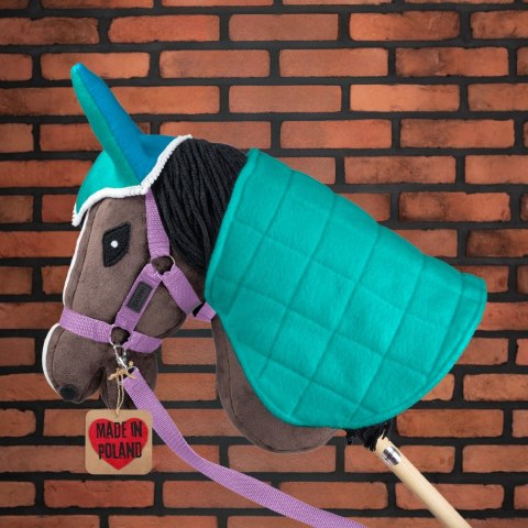 Skippi Kantar dla Hobby Horse - wodze, 2 wymienne futerka - lawendowy Skippi