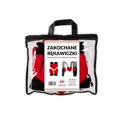 Zakochane Rękawiczki Serce niej niego Walentynki Froster