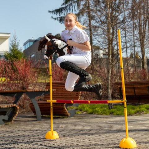 Zestaw Skippi - Hobby Horse Gniado - srokaty - Derka wrzos i śliwka Skippi