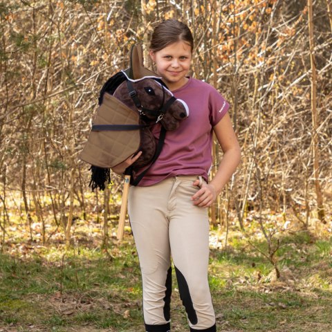 Zestaw Skippi - Hobby Horse Gniady - Derka i nauszniki - beż i oliwka Skippi